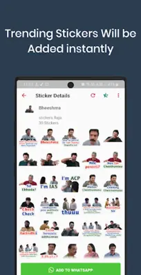 Stickers Raja android App screenshot 3